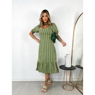 Imagem de Vestido Midi - Una Diva Modas e Acessórios 