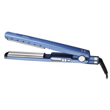 Imagem de Prancha para Cabelo Ultra Titanium PPR05AZ Placas Titanium Ions Tourmaline Azul Philco Bivolt