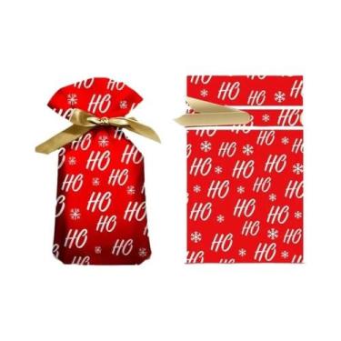 Imagem de Embalagem De Doces De Natal, Sacos De Presente Do Papai Noel, 20 Peças