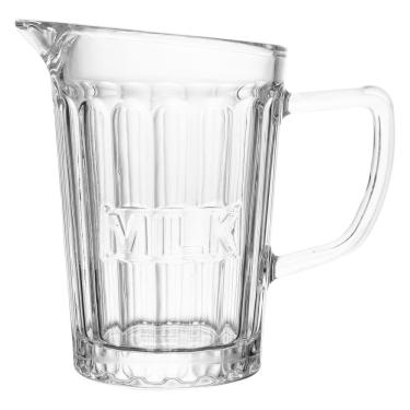 Imagem de Leiteira Milk 290ML Vidro Transparente Design Minimalista Prática e Elegante Lyor