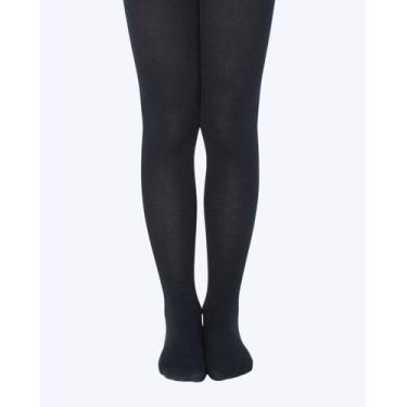 Imagem de Meia Calça Infantil Algodão Com Elastano Lobinha Lupo 02526, Preto, BP