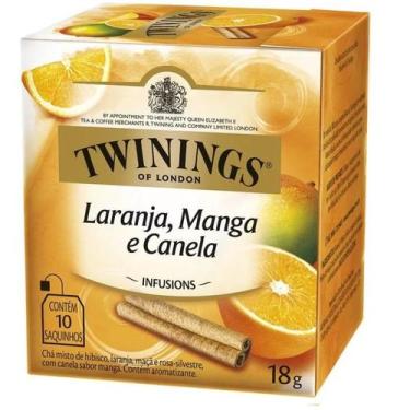 Imagem de Chá Twinings 10 Unidades Sabor Laranja Manga e Canela