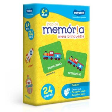 Imagem de Jogo da memória meus brinquedos - toyster - 2662, U