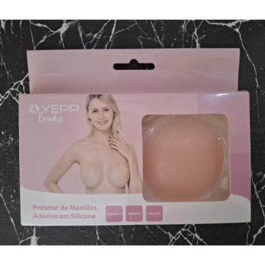 Imagem de Protetor seios bico de mamilos adesivo em silicone autocolante - SEM M