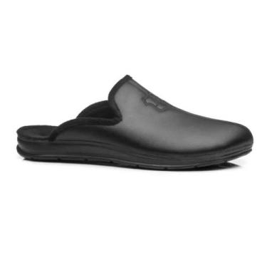 Imagem de Pantufa pegada microfibra ref:166001-4 masculino, Preto, 38