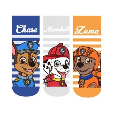 Imagem de Meias De Malha Paw Patrol Para Crianças, 3 Pares, Chase Marshall Rubbl