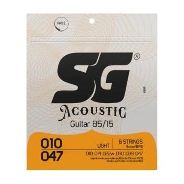 Imagem de Enc sg violao aço 010 bronze 85/15 leve