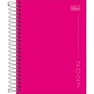 Imagem de Agenda 2027 tilibra pepper espiral rosa