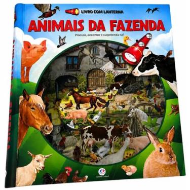 Imagem de Livro - Animais da fazenda - Livro com lanterna