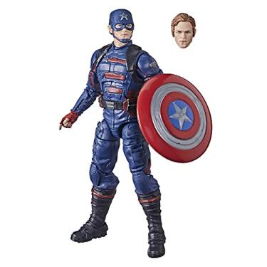 Imagem de Boneco Marvel Legends Series Avengers, Figura de de 15 cm - Captain America: John F. Walker - F0224 - Hasbro