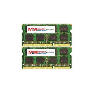 Imagem de Memória RAM de 8 GB, 2 x 4 GB, compatível com Notebooks g7-1219wm MemoryMasters módulo de memória DDR3 SO-DIMM 204 pinos PC3-10600 1333 MHz Upgrade