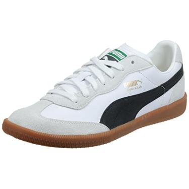 Imagem de PUMA Tênis masculino Super Liga OG Retro, Puma Branco-puma Preto - Puma Team Gold, 44