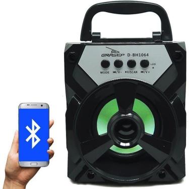 Imagem de Caixa De Som Bluetooth Portátil Rádio Fm Micro Sd DBh1064