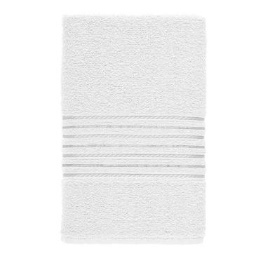 Imagem de Toalha De Rosto Teka Felpuda 100% Algodão 40X65CmBranca