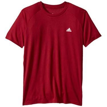 Imagem de Adidas Camiseta de Tênis para Meninos Club, Collegiate Burgundy, Small