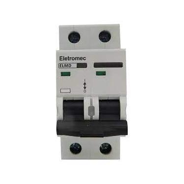 Imagem de Disjuntor C Bipolar Elmd-2C63 63A - Eletromec