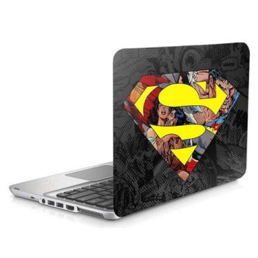 Imagem de Skin Adesivo Protetor Para Notebook 17" Super Homem Superman Dc - Skin