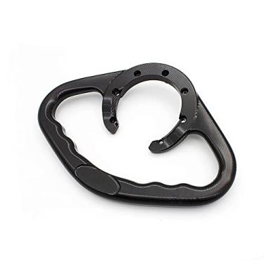 Imagem de Alça de passageiro de motocicleta apoio de braço traseiro guidão de guidão adequado para YZF R6 R6S R1 R1S R1M FZ1 FZ6 FJR1300/ MT10 FZ10 2016-2021/MT09 FJ09 FZ09 R125 2015-2021/V-Max 09-16 - 1/ XSR 700 900