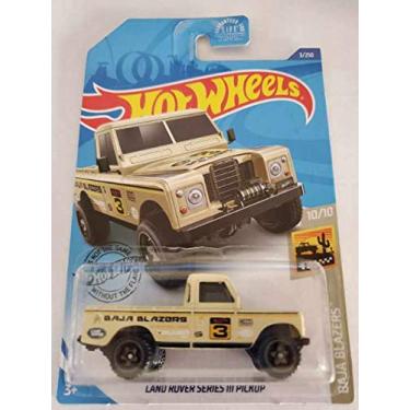 Imagem de Hot Wheels 2020 Baja Blazers Land Rover Series III Pickup, Tan 3/250
