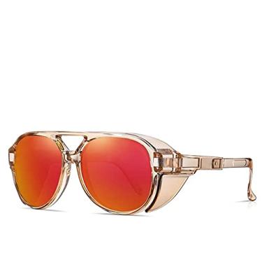 Imagem de Óculos de ciclismo polarizado masculino MTB óculos de bicicleta UV400 óculos de ciclismo de estrada à prova de vento óculos de sol femininos esportivos com estojo, PV04 C4, com caixa