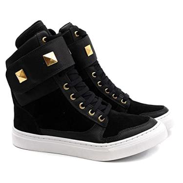 Imagem de Bota de Treino Feminina Fitness Moda Academia Sneaker