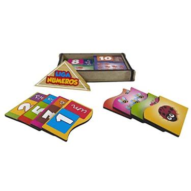 Imagem de Brinquedo Pedagógico e Educativo Liga Números