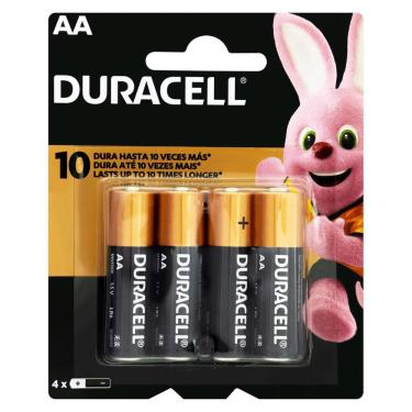 Imagem de Pilha Alcalina Aa 1,5V Blister C/4 Mn1500b4 Duracell