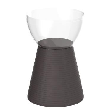 Imagem de Banco | Banqueta Sili  Cinza e Incolor