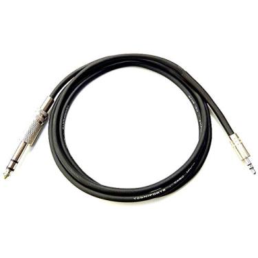 Imagem de Cabo de Áudio Blindado P2 Estéreo P10 Estéreo Profissional 7 Metros *