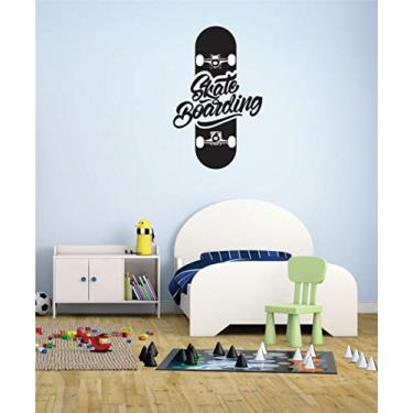 Imagem de Adesivo Decorativo Skate 50cm x 80cm
