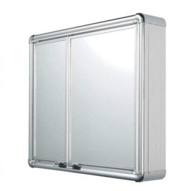 Imagem de Espelheira Para Banheiro 2 Portas 54cmx45cm - Astra