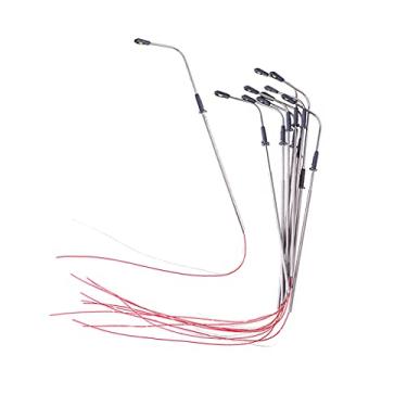 Imagem de Baoblaze 1/75 HO Scale LED Street Light Scenery Model Railways Mini LED Lamppost