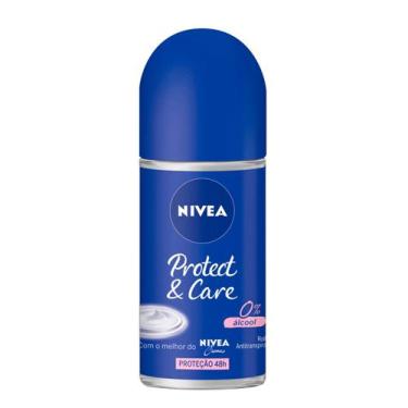 Imagem de Desodorante Nivea Antitranspirante Roll On Protect & Care 50ml