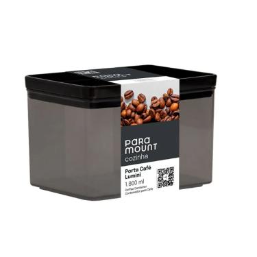 Imagem de Porta Café Lumini Black 1.800 ml