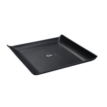 Imagem de Prato Quadrado Casual Grande Cozy 20,6 X 20,6 X 2,6 Cm Preto Coza