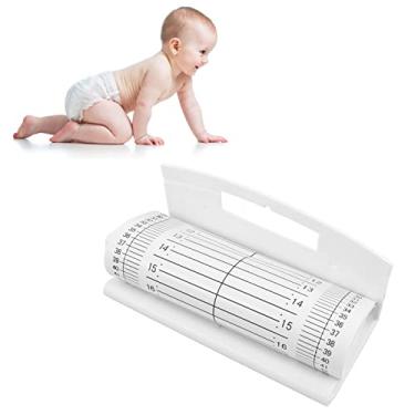 Imagem de Tapete de medi??o para beb¨º, r¨¦gua de altura para beb¨ºs Tapete de medida infantil Tabela de crescimento para rec¨¦m-nascidos Tapete de medi??o dobr¨¢vel, decora??o de parede