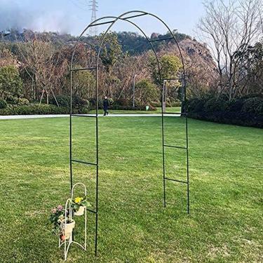Imagem de Arco De Jardim, Arco De Jardim De Metal, Caramanchão Tubular Forte Resistente, Para Várias Plantas Trepadeiras, Quintal De Gramado De Jardim Ao Ar Livre,D,Collector88