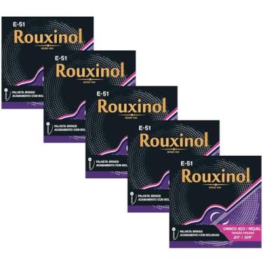Imagem de Kit Com 05 Cordas Rouxinol Com Bolinha Para Cavaquinho