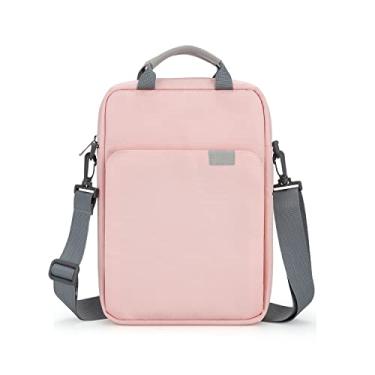 Imagem de Capa para laptop de 13 polegadas com alça de ombro e alça, bolsa de transporte para computador para Apple MacBook iPad 13.3, Chromebook