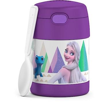 Imagem de Pote térmico para alimentos Thermos Kids, com colher, 295 ml, aço inoxidável, Frozen 2