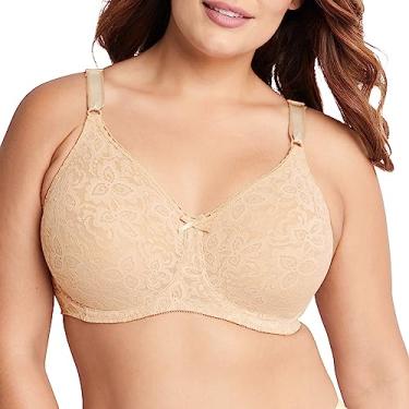Imagem de Bali Sutiã feminino rendado liso com aro DF3432, Nude., 38D