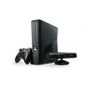 Imagem de Console 360 Slim 4Gb Standard Cor Matte Black + Kinect + 5 Jogos