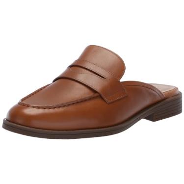 Imagem de Cole Haan Mocassim feminino Stassi Penny Mule, Couro de nogueira, 40