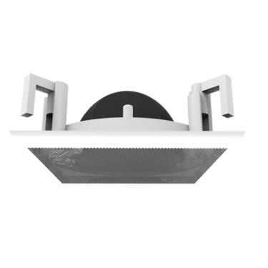 Imagem de Splin Suporte Stand De Teto de Embutir para Amazon Alexa Speaker para Echo POP | Linha Pro | acabamento em Metal | Modelo Quadrado (branco)