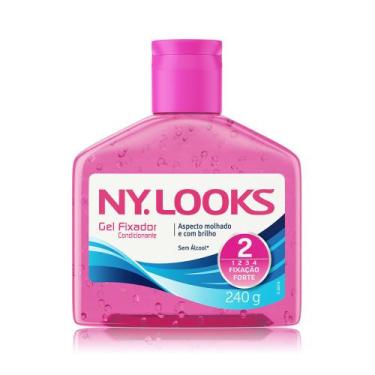 Imagem de Gel Ny Looks Fixação Forte 2 Sem Álcool com 240g