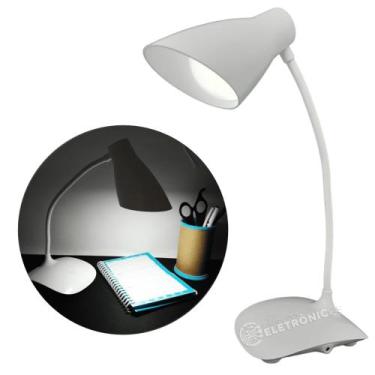 Imagem de Luminária De Mesa Led Flexível 3 Níveis Luz Touch Compacta TB0794 - PD