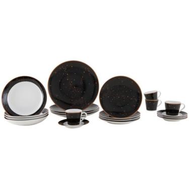 Imagem de Aparelho de Jantar Sobremesa e Chá 20 Peças Tramontina de Porcelana Pr