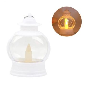 Imagem de Vela Luminaria Decorativa LED Mini Lampião Vintage Decoração - Fx, Bra