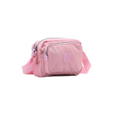 Imagem de Bolsa Feminina Crinkle Pequena Republic Vix By Chenson CG32231, Rosa