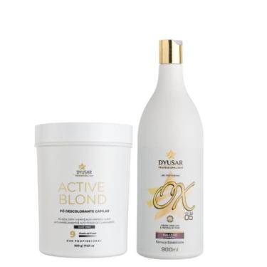 Imagem de Kit Pó Active Blond + Ox 5 Volumes Dyusar - Dyusar Cosmeticos